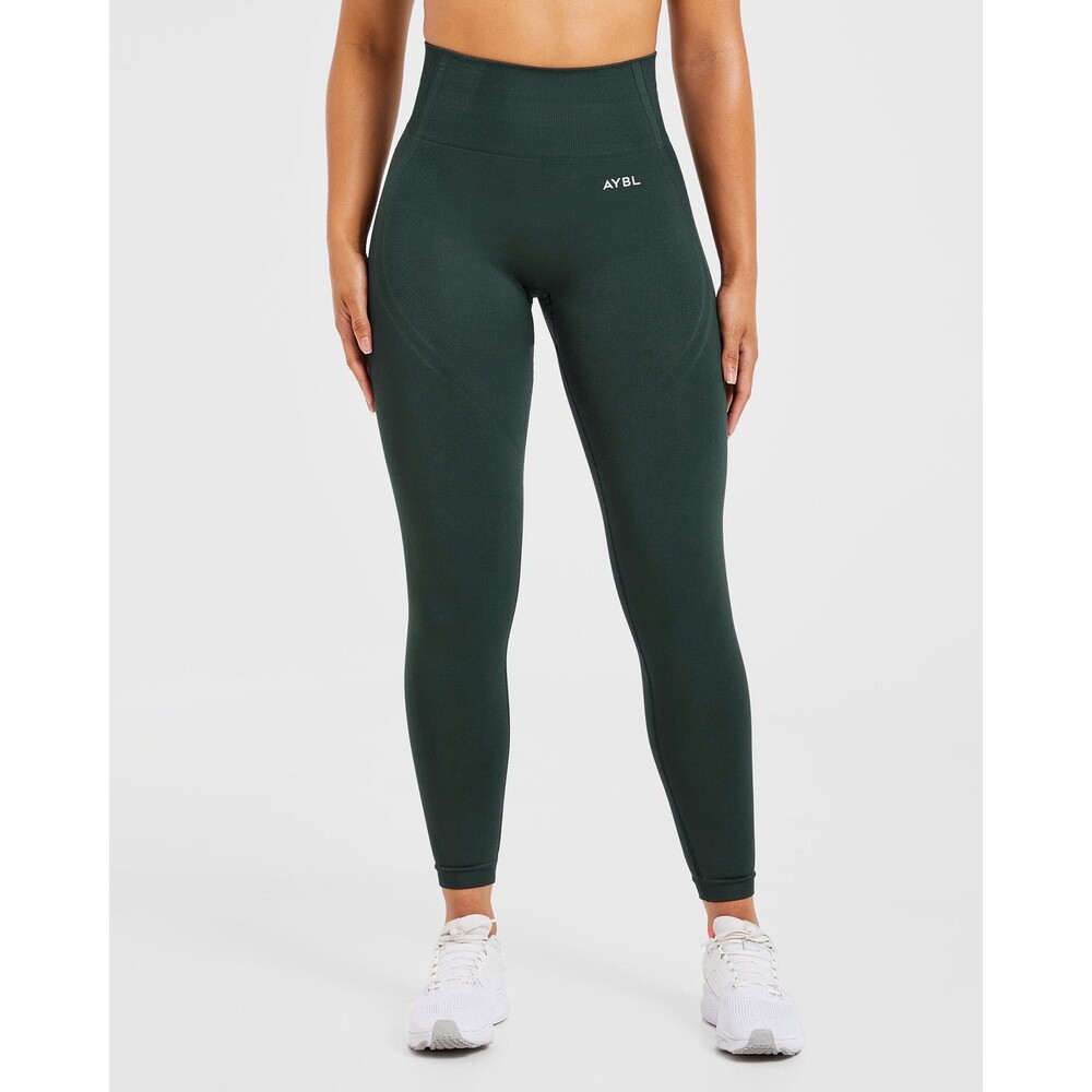 AYBL Balance V3 Seamless Leggings Dark Green - Picture 1 of 9